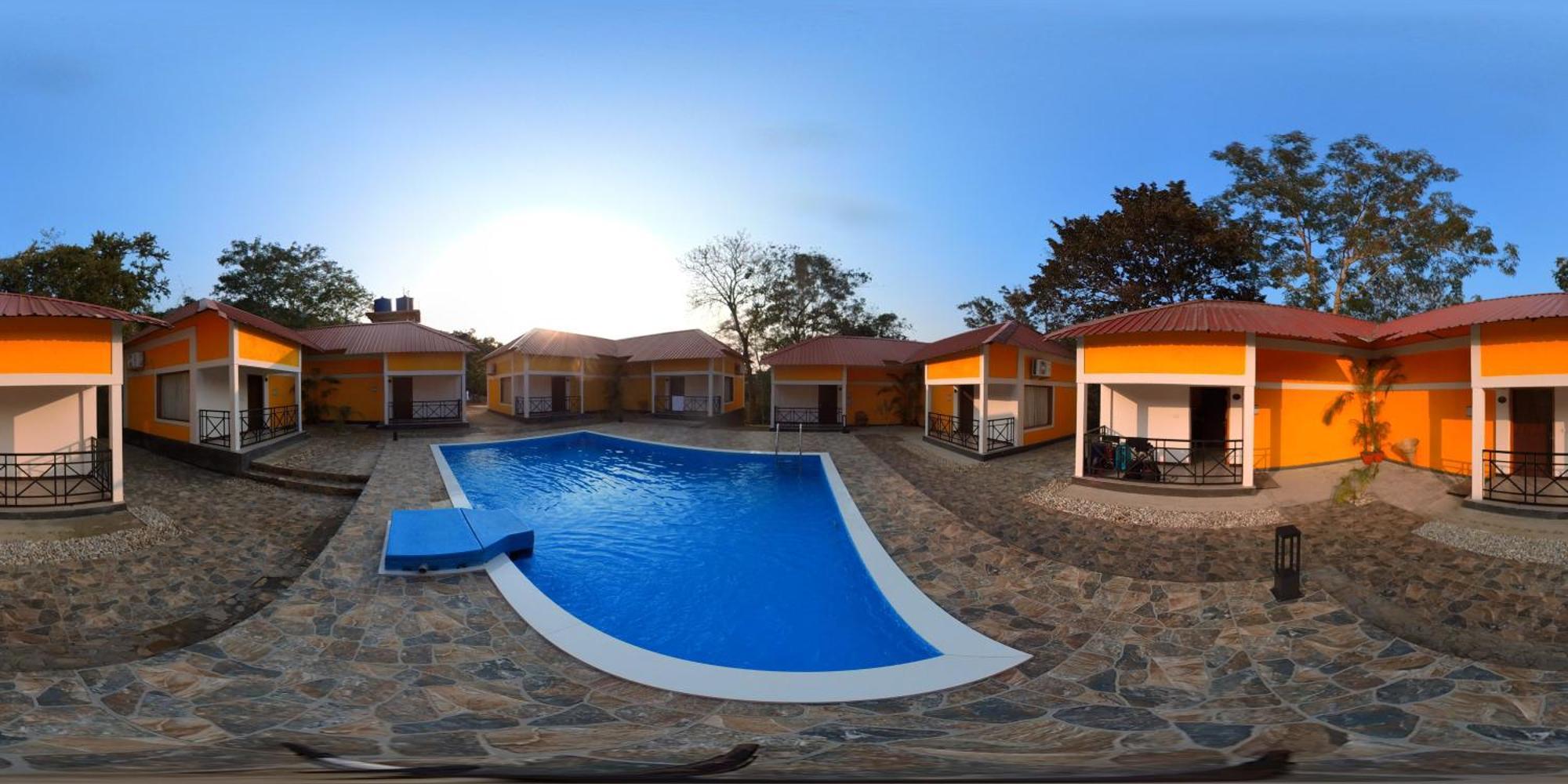 Landmark Woods Hotel Kaziranga Luaran gambar